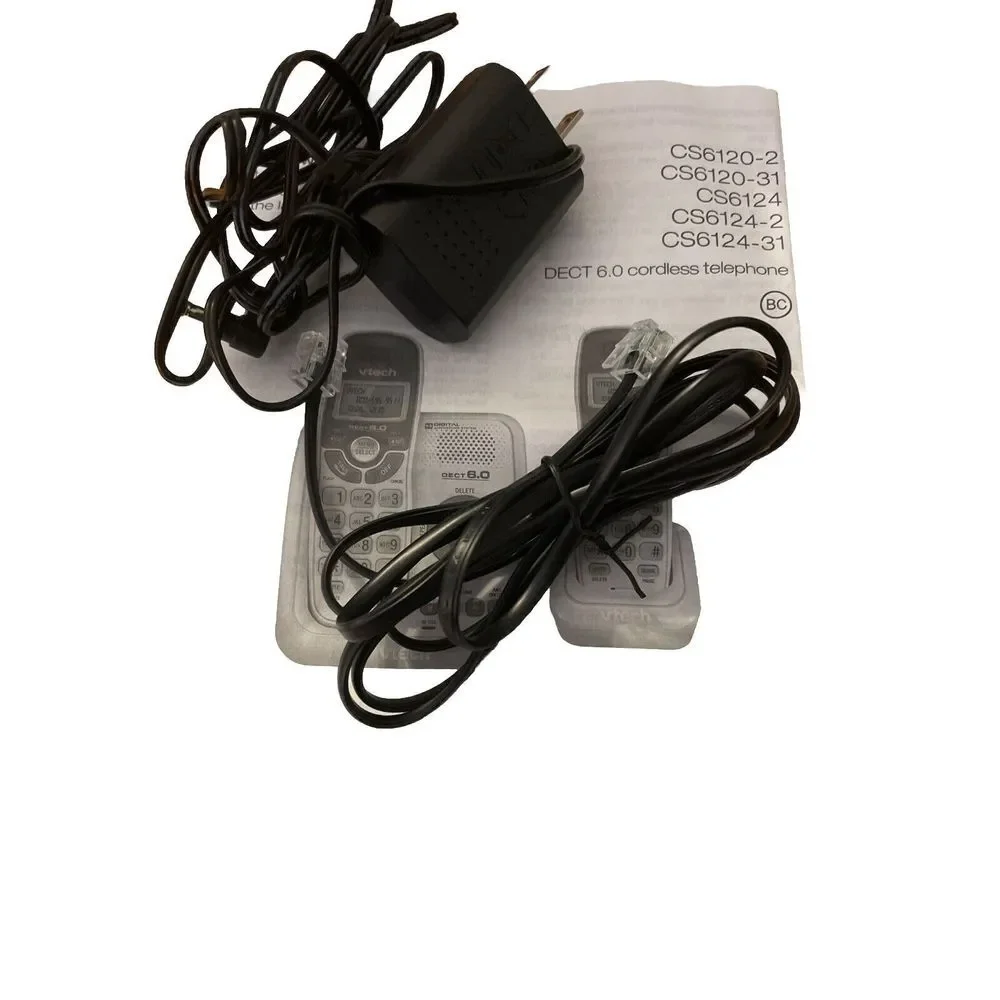 Vtech CS6124 6.0 Cordless Phone With Caller ID & Digital Call Waiting Machine - Picture 6 of 6
